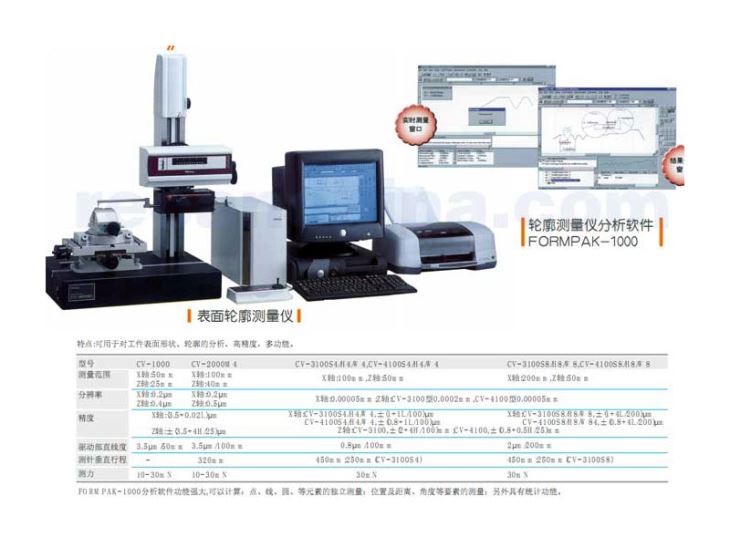 表面轮廓测量仪